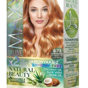 Natural Beauty Amonyaksız Saç Boyası 8.73 Altın Karamel