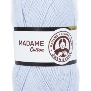 Madame Cotton El Örgü İpi Yünü 100 gr 031 Bebe Mavisi