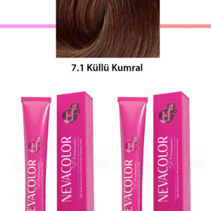 2 li Set Premium 7.1 Küllü Kumral - Kalıcı Krem Saç Boyası 2 X 50 g Tüp