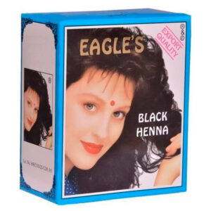 Eagle's Orijinal Hint Kınası Saç Boyası Siyah - Black Henna
